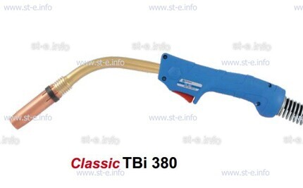 Горелка для полуавтоматической сварки TBi 380-blue-ESG,длина 3 метра - st-e.info - Новомосковск
