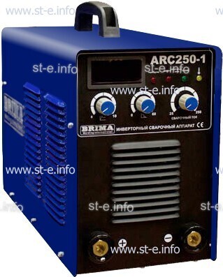 Сварочный аппарат Brima (инвертор) ARC-250-1 (380) - st-e.info - Новомосковск