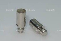 Электрод для плазмотрона ERGOCUT S25, ERGOCUT S25K, ERGOCUT S45 арт. PR0105 (короткий) - st-e.info - Новомосковск
