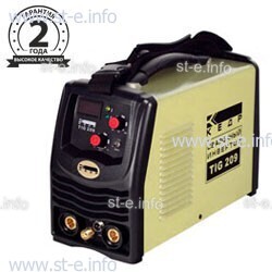 Инвертор сварочный TIG-209 DC, 220В - st-e.info - Новомосковск